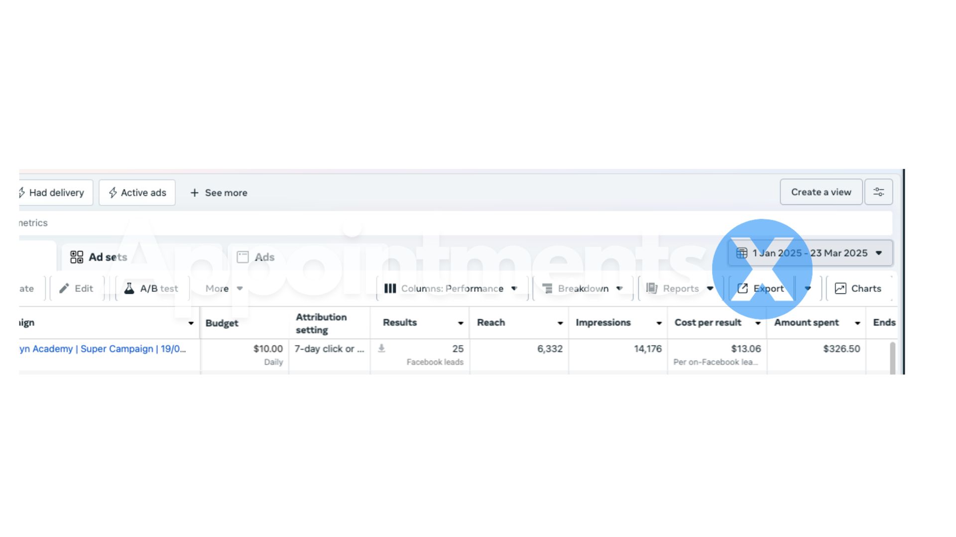 Revenue growth screenshot example