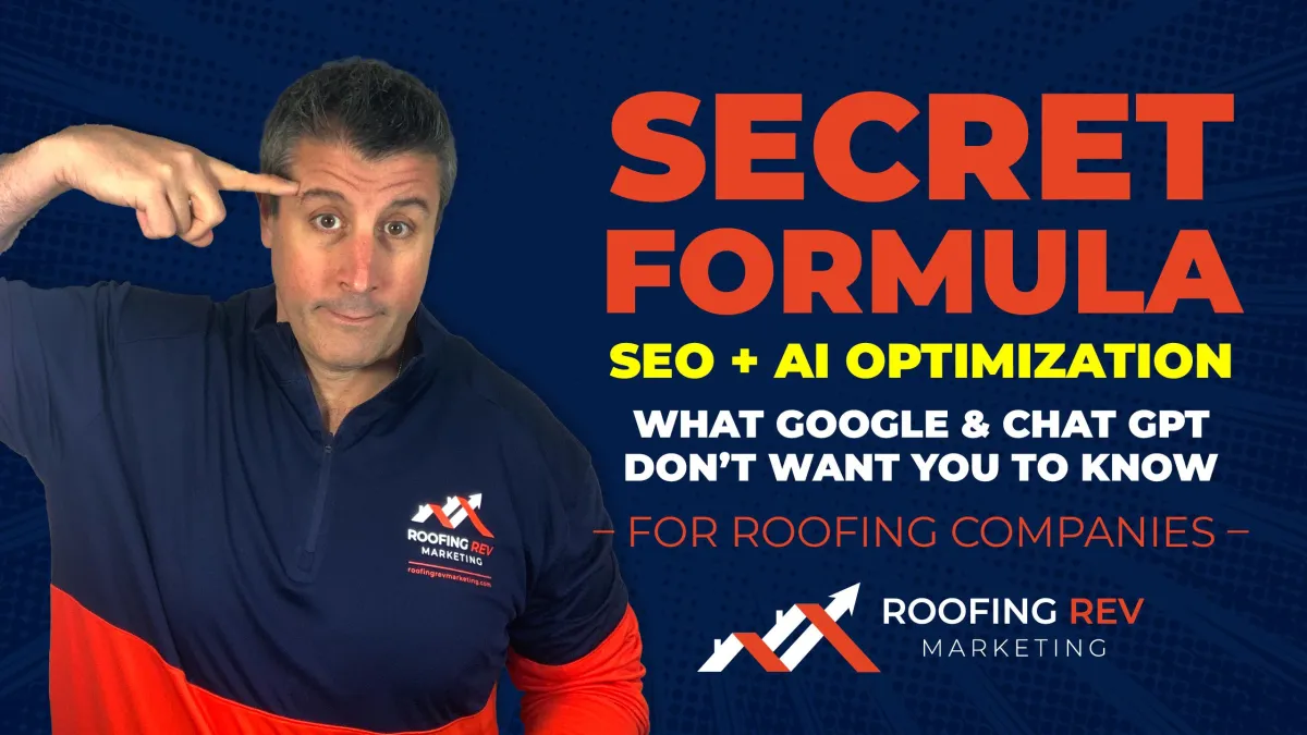 The SEO + AI Formula Google Hopes Roofers Will Never Learn