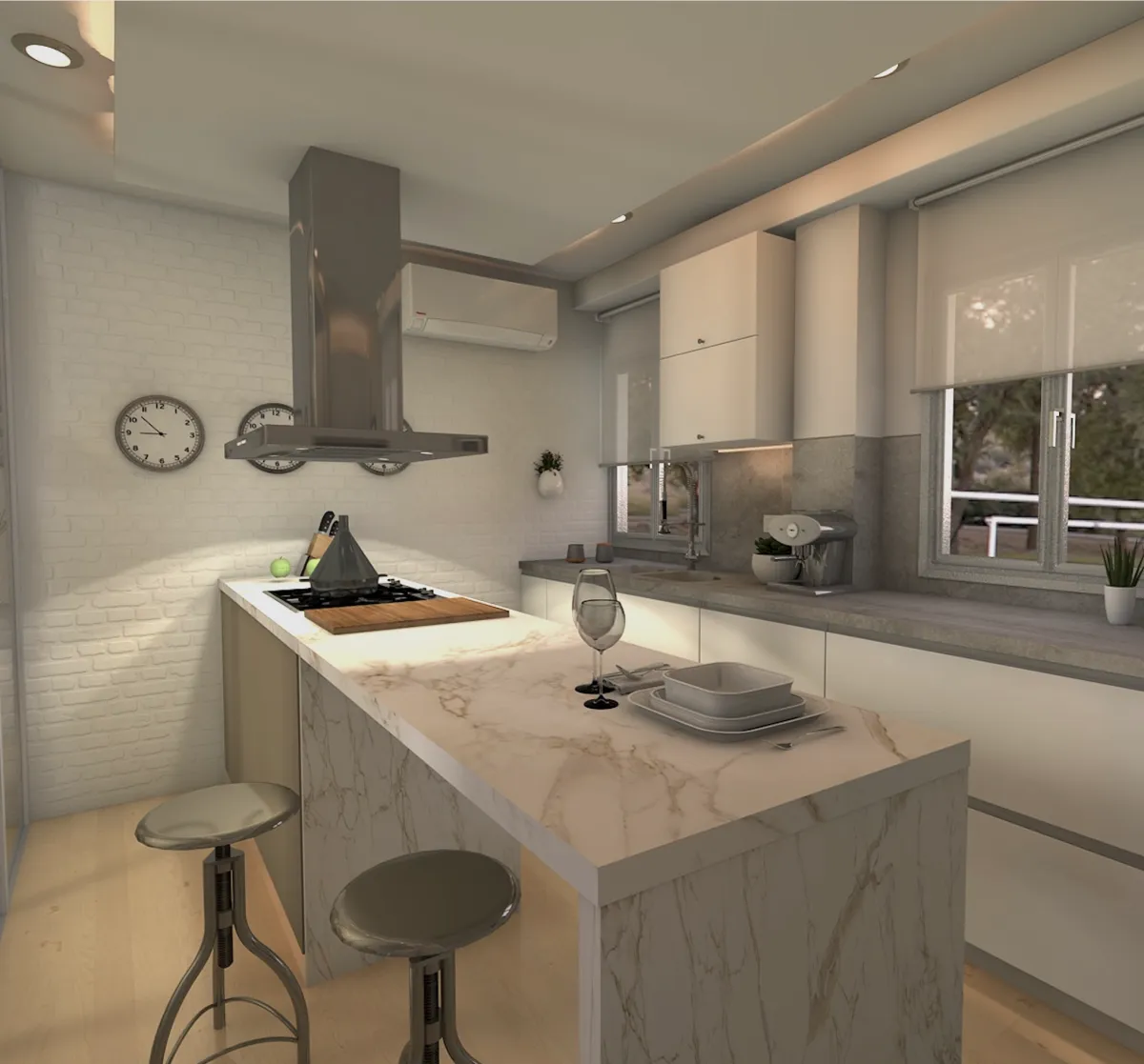 Upper east side, kitchen