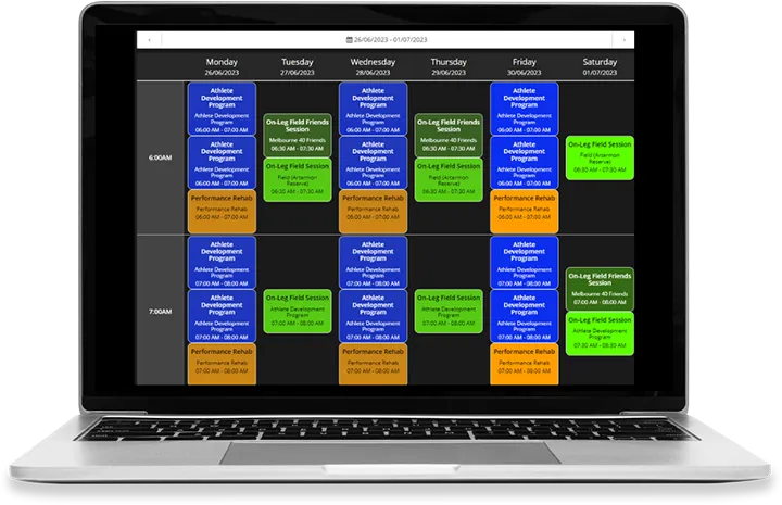 Our Schedule