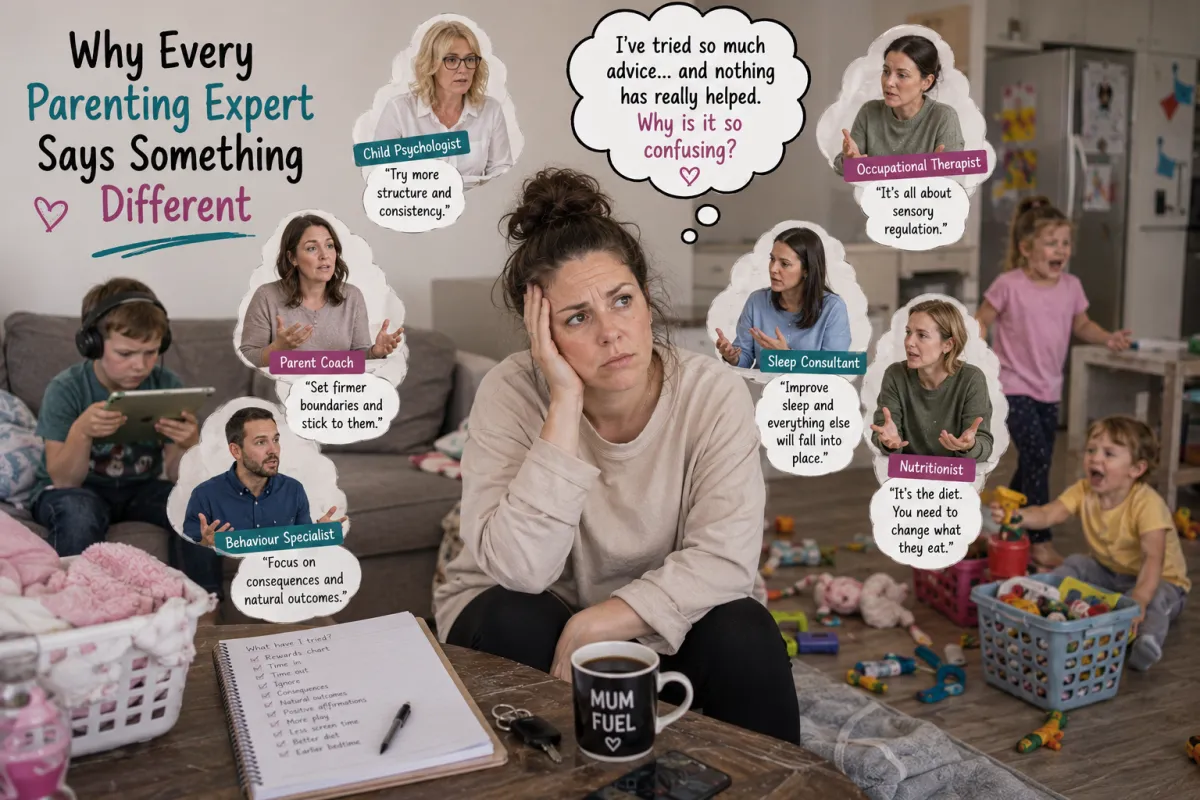 Why Every Parenting Expert Says Something Different