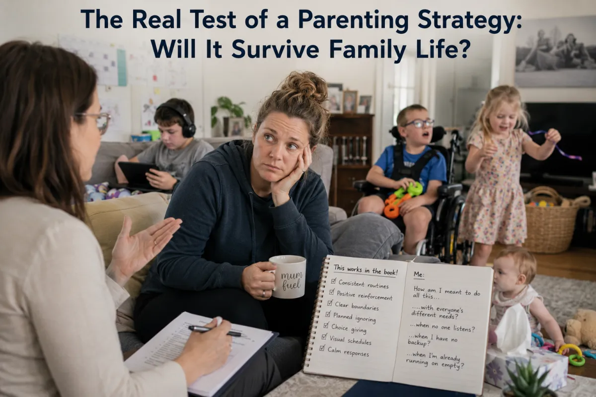 The Real Test of a Parenting Strategy: Will It Survive Family Life?