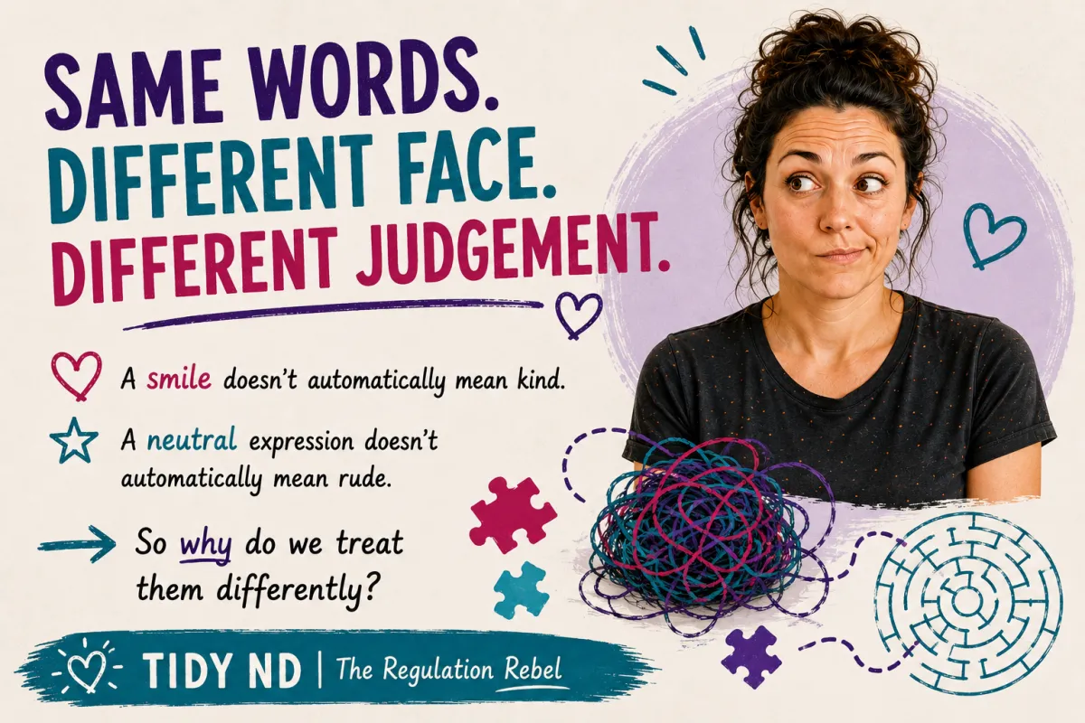 Different Expression, Different Judgement, Same Words