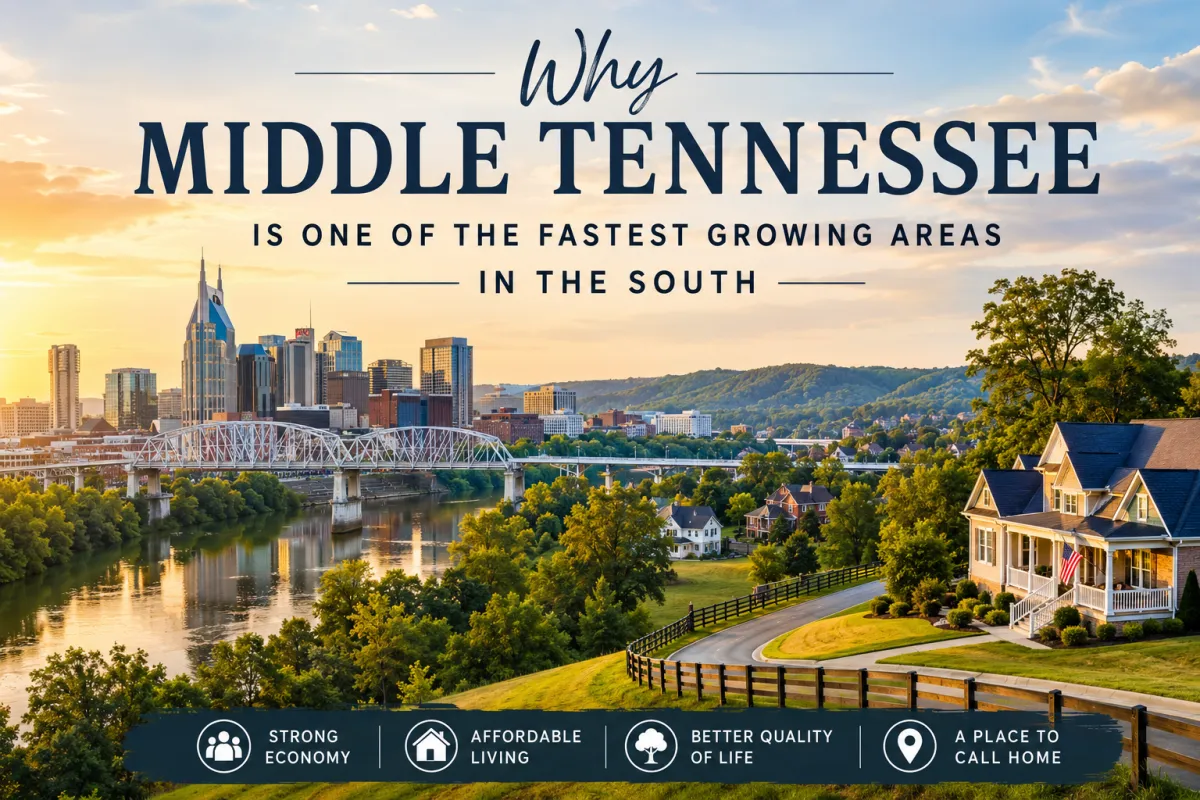Why Middle Tennessee Is One of the Fastest Growing Areas in the South