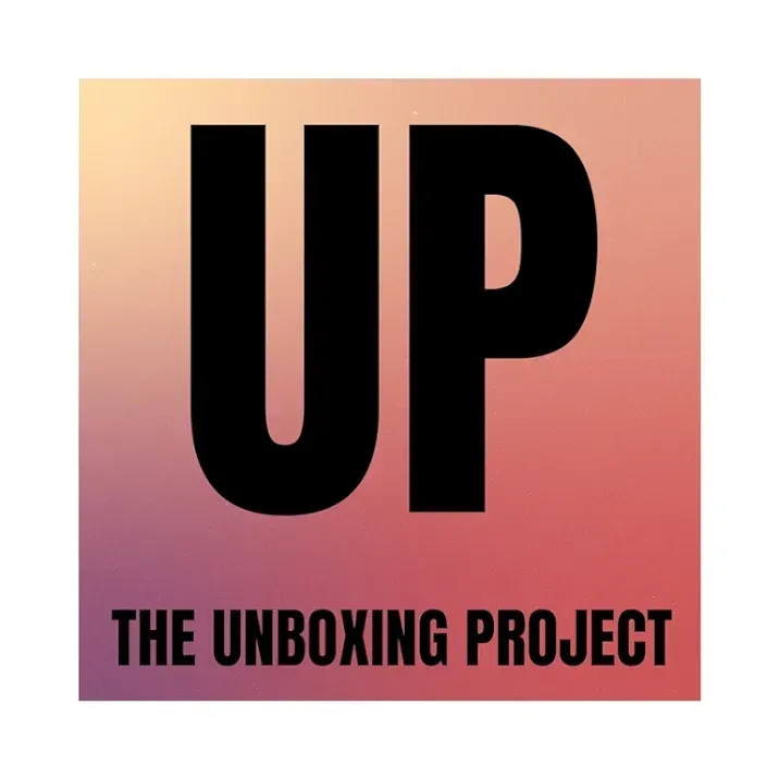 Logo for the Unboxing Project Podcast