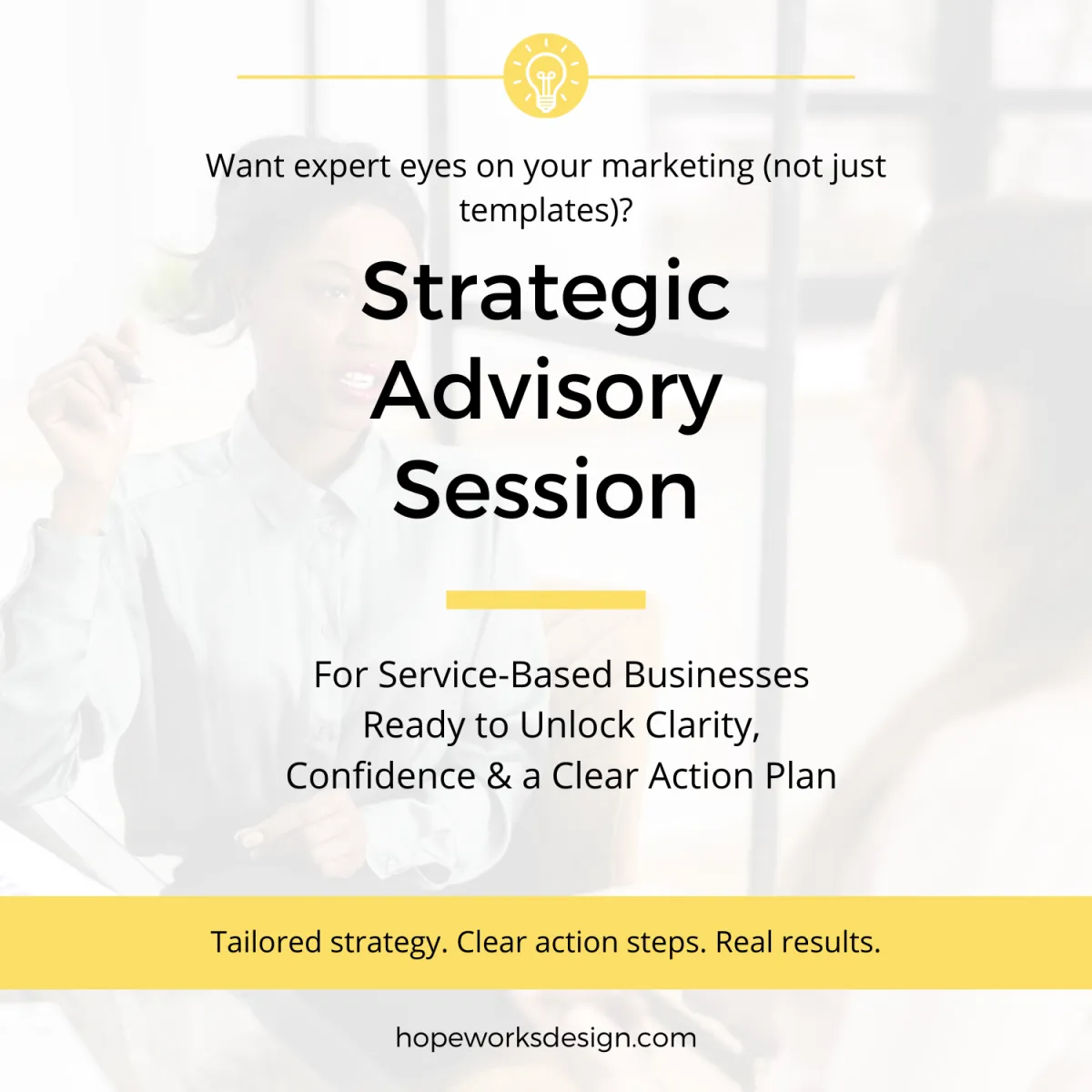 Book Your Strategic Advisory Session