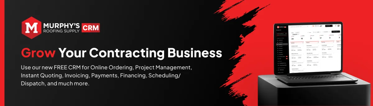 Murphy's Roofing Supply CRM