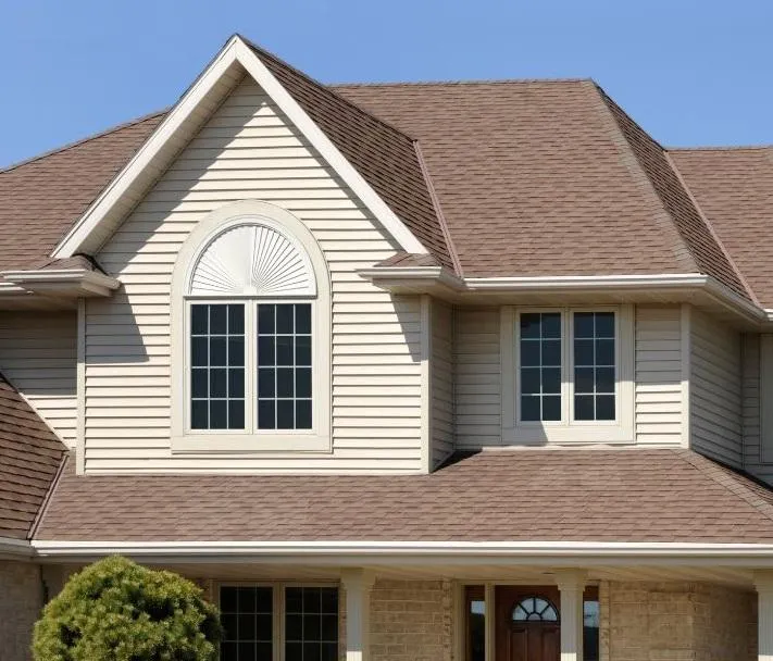House with Vinyl Sliding