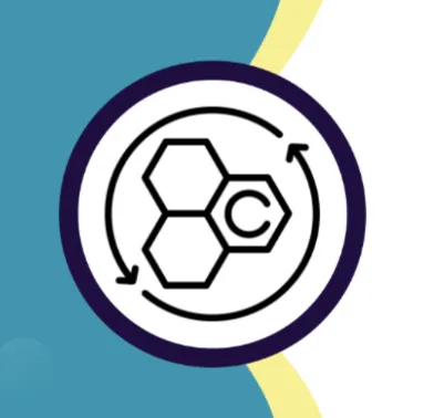 Icon representing durable medical equipment collagen therapy for wound healing.