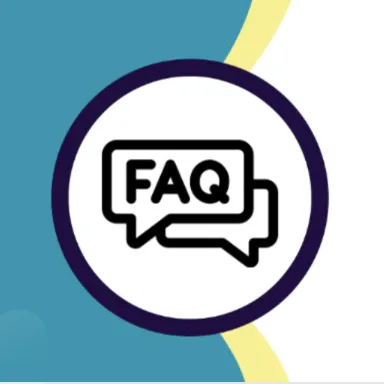 Icon representing frequently asked questions about lab services, medical billing, and Google ranking.