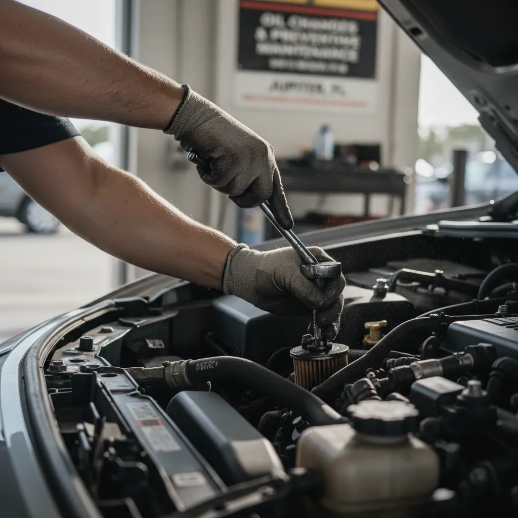 Tequesta, FL Oil Changes & Preventive Maintenance