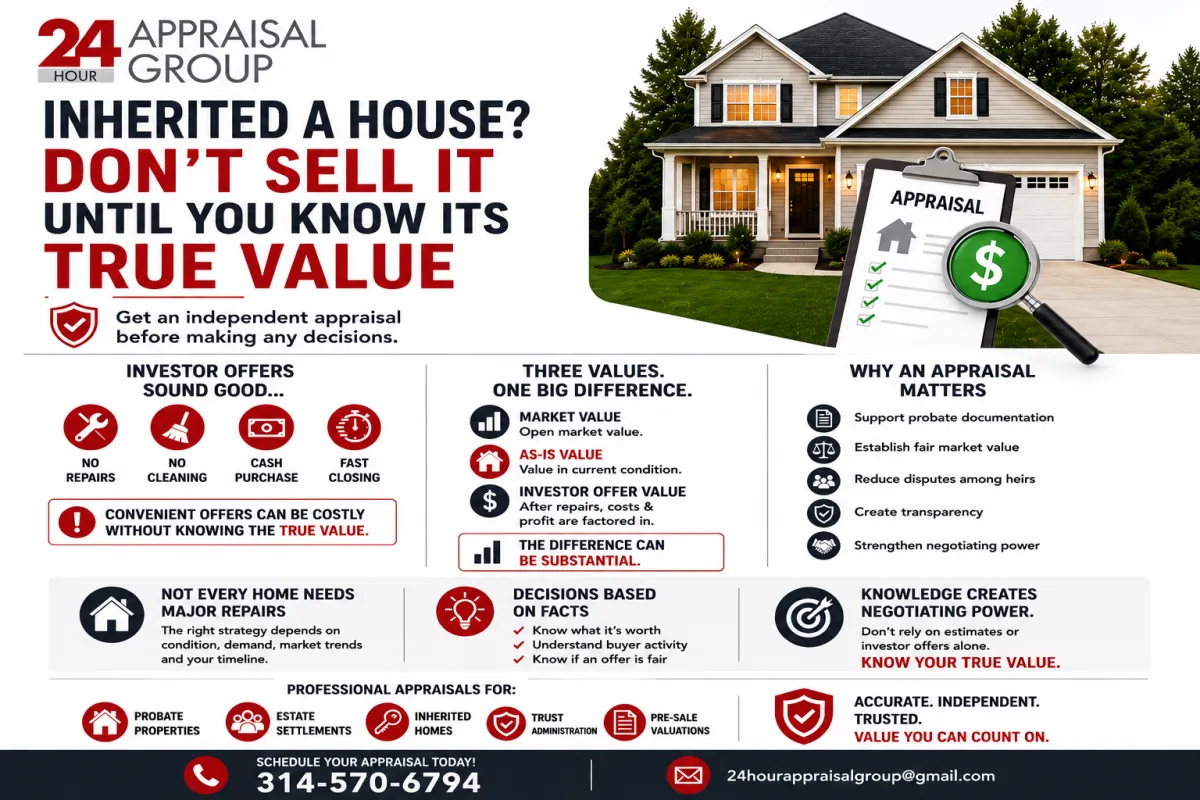 Inherited a House? Don't Sell It Until You Know Its True Value