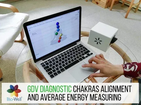 Golden light beam through dark, misty atmosphere