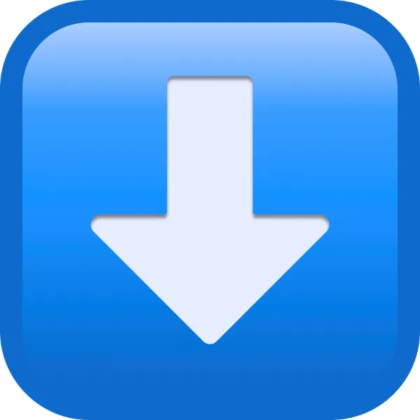 Directional Arrow facing downward 