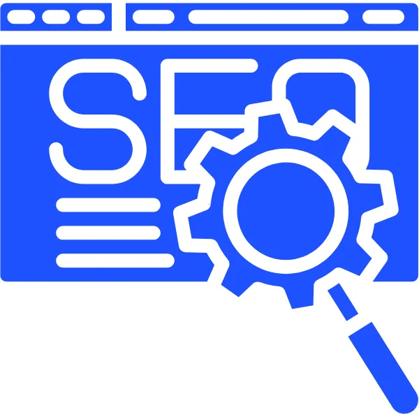SEO dashboard with upward graphs—highlighting how WebFast24 websites are built for speed, search engine visibility, and mobile performance.