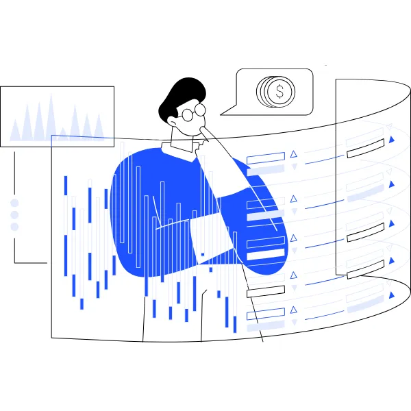 Business owner reviewing automated client retention data and sales analytics to drive repeat bookings, upsells, and customer re-engagement.