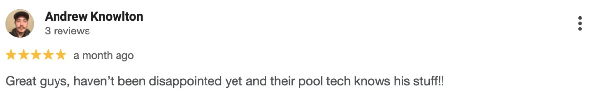 pool maintenance