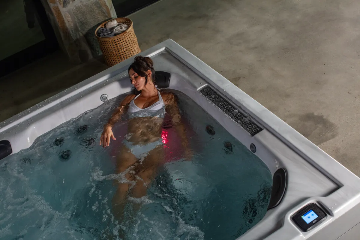 Woman in Jacuzzi J-LX