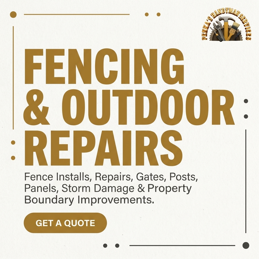 Fencing And Outdoor Repairs Guide