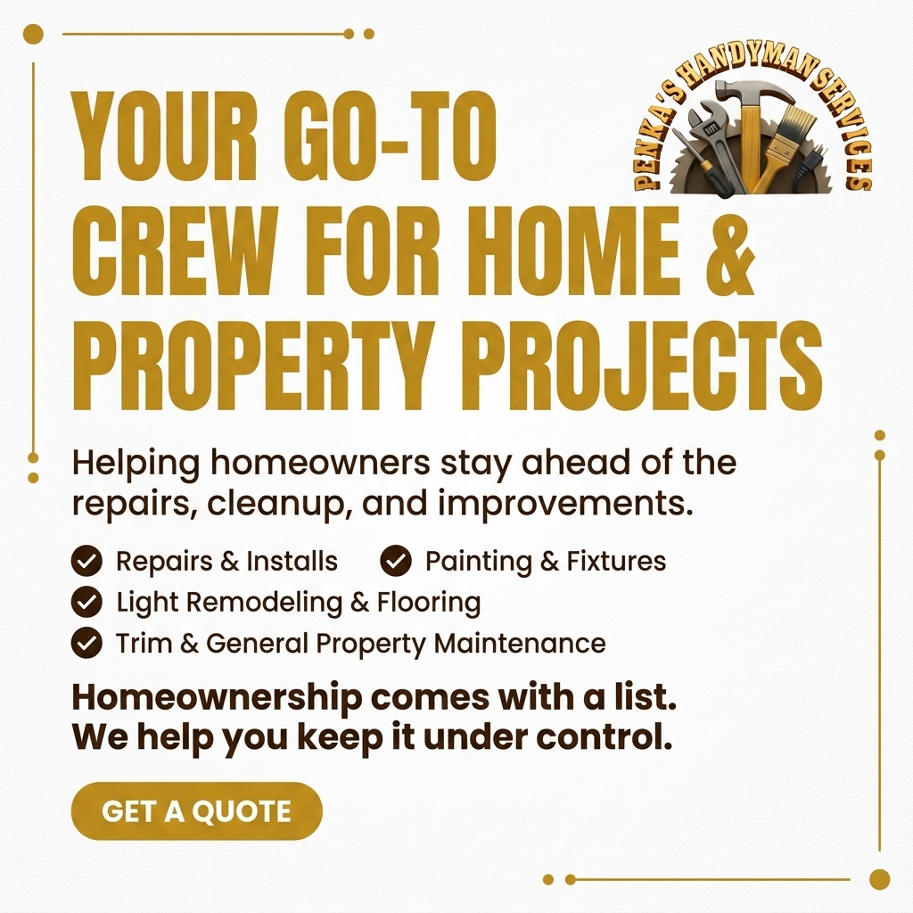 Handyman Home Projects Repairs Installs