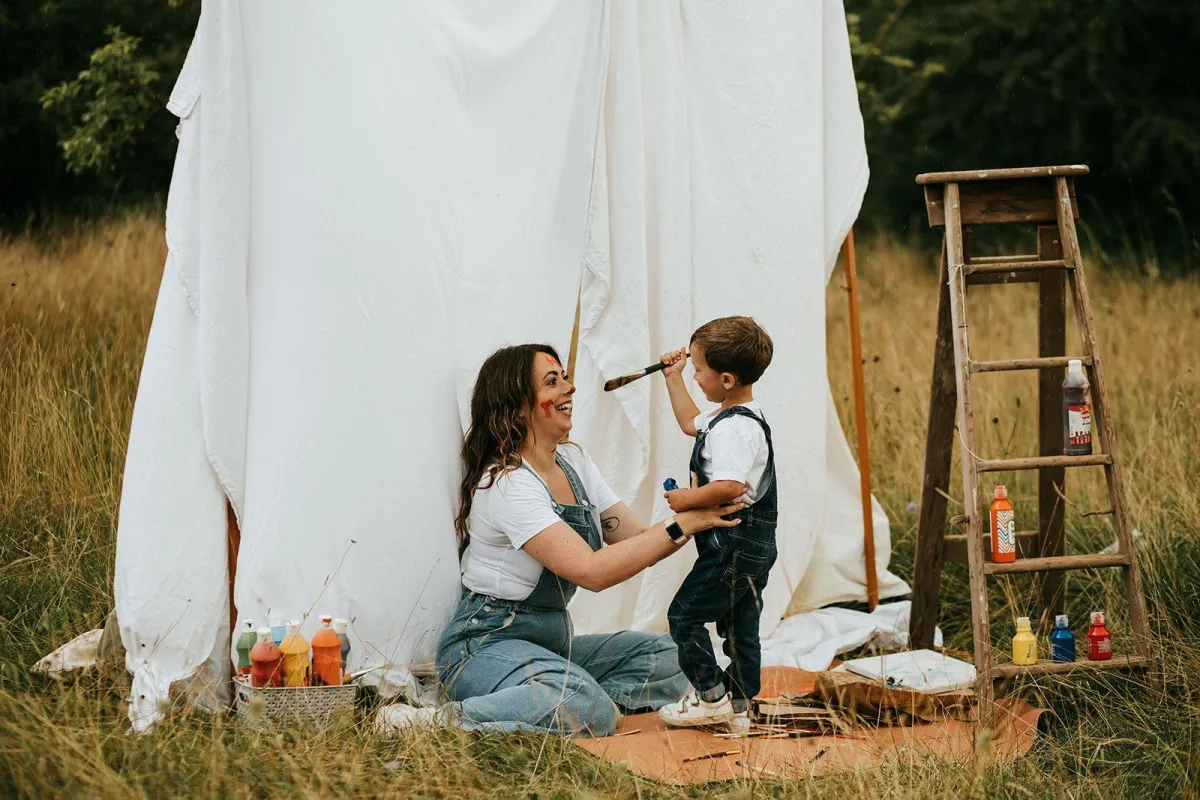 Seasonal family photos