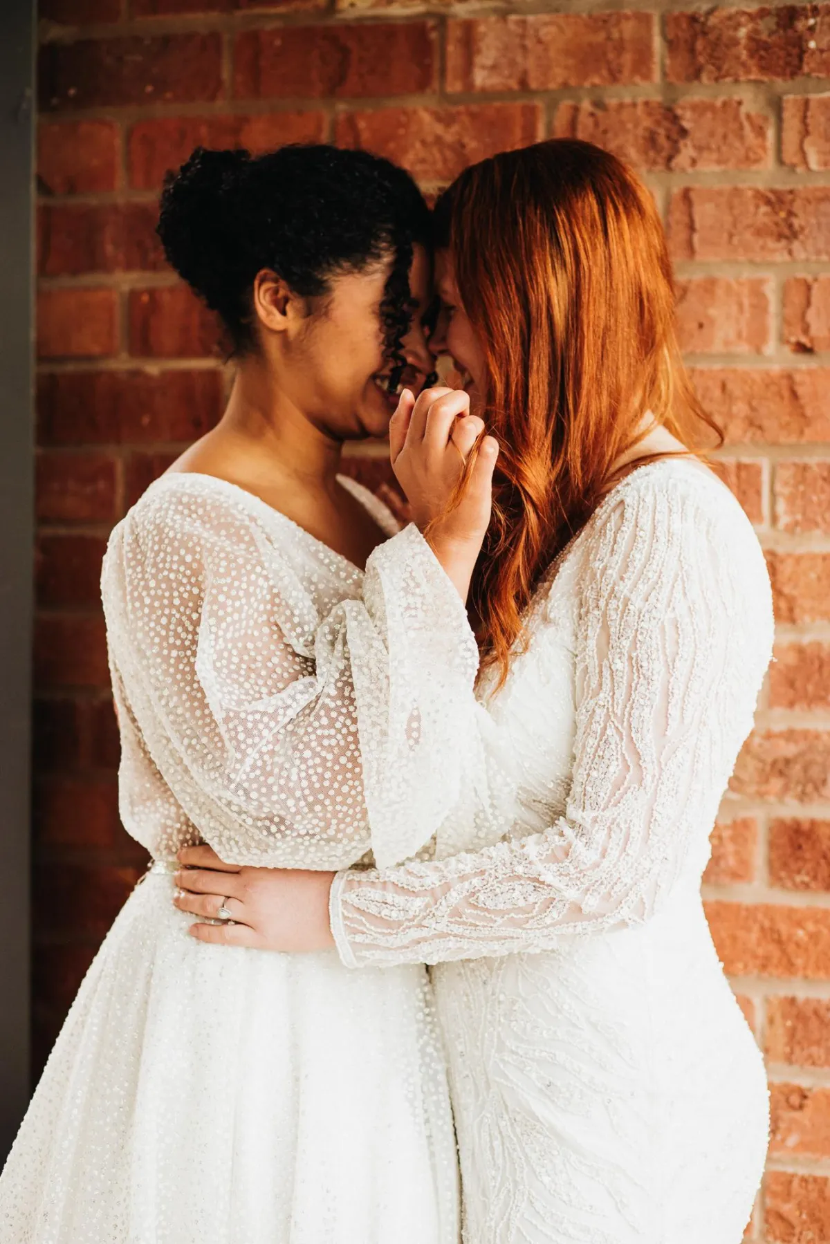 LGBTQ+ friendly photographer in suffolk taking photo of wedding couple