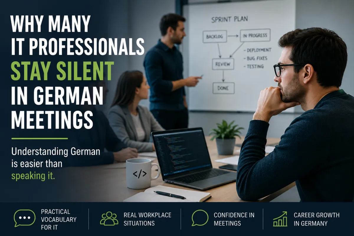 Why Many IT Professionals Stay Silent in German Meetings