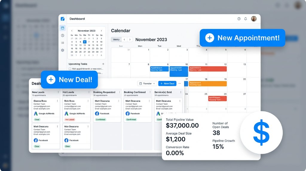 book clients fast