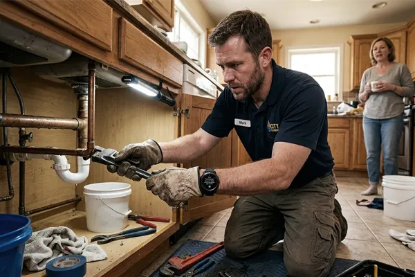 AI voice agent helping small business owner with missed calls in Surprise Arizona