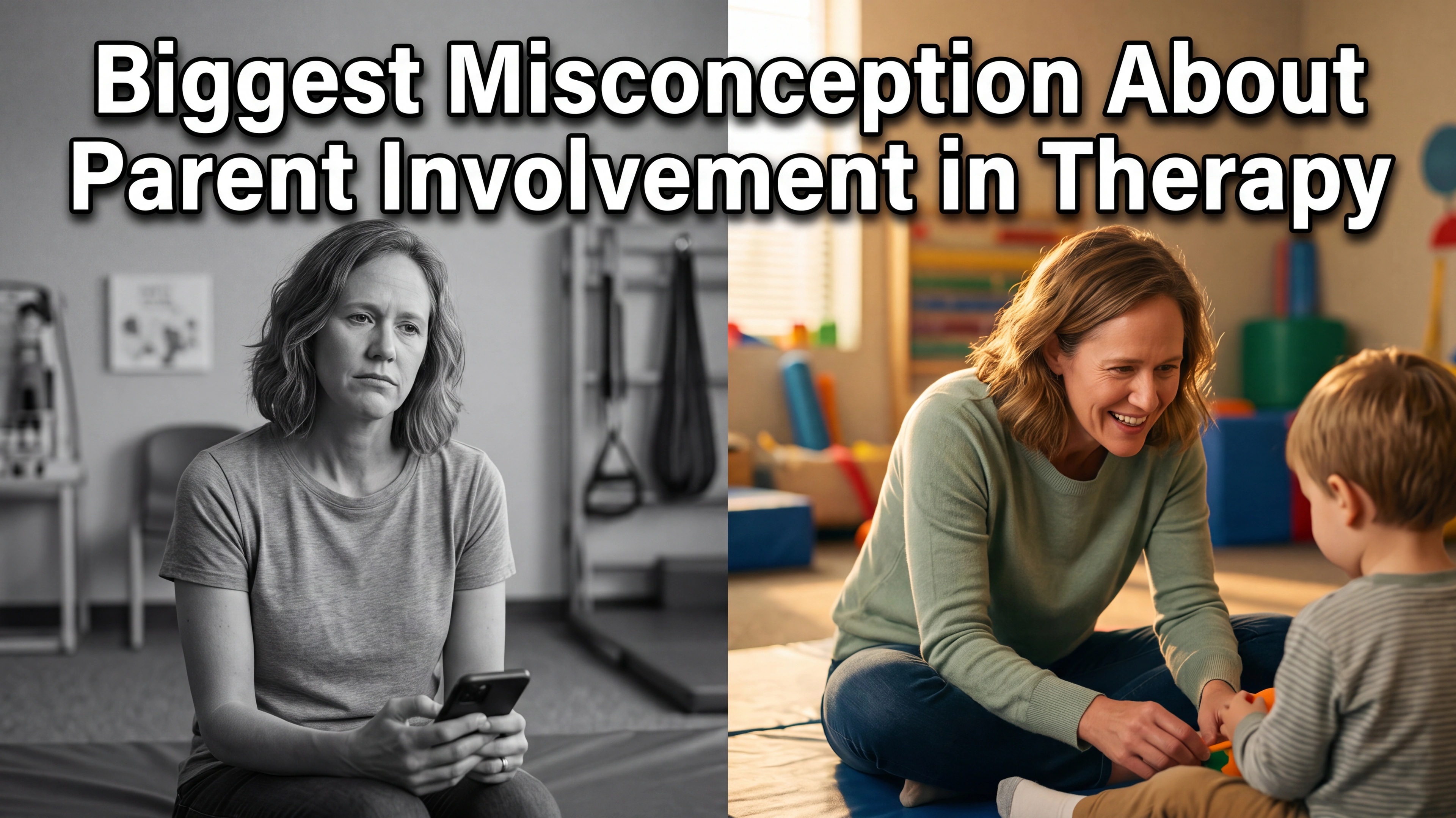 The Biggest Misconception About Parent Involvement In Therapy