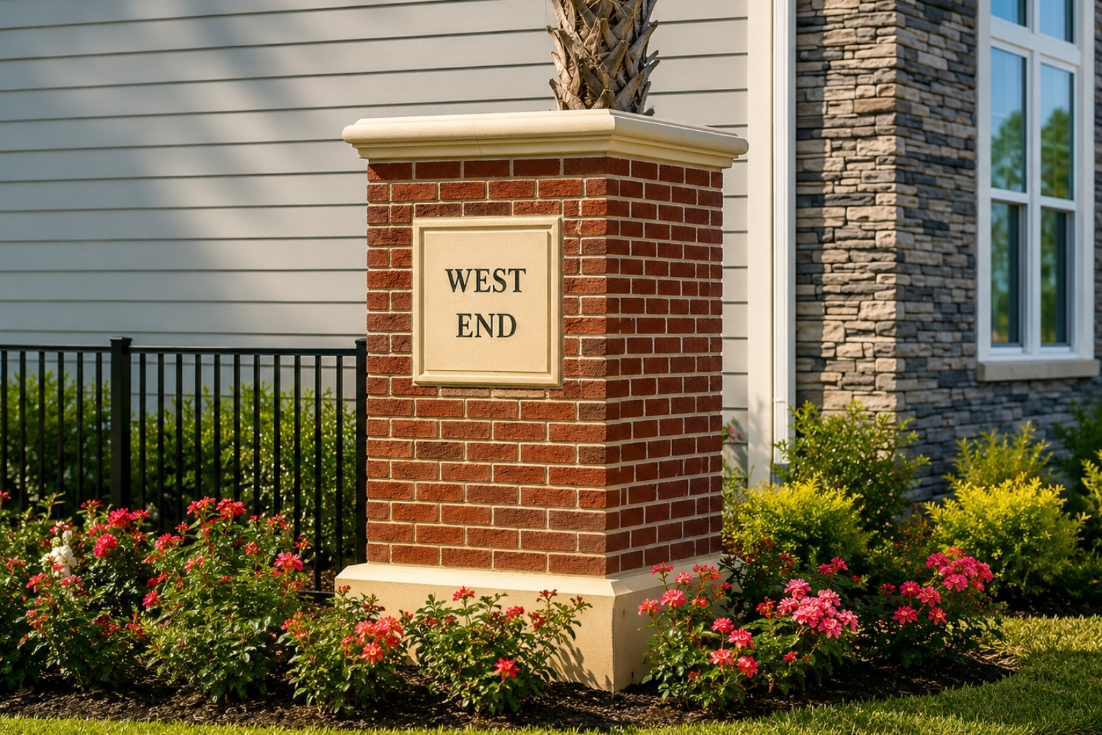 Entrance to West End in Nocatee Town Center, Florida