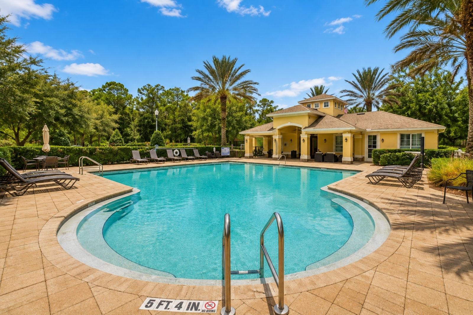 Private swimming pool for Tidewater at Nocatee residents