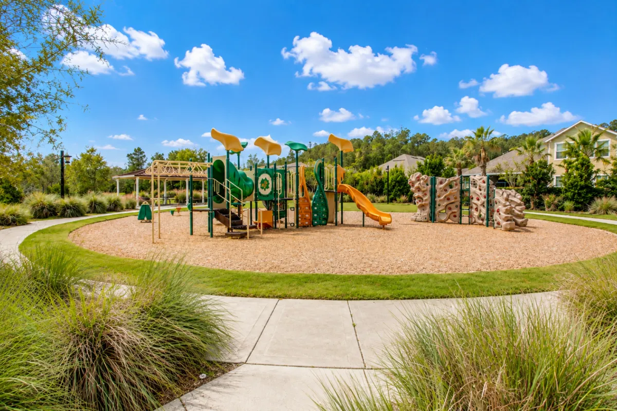 Playground and neighborhood park in Willowcove at Nocatee