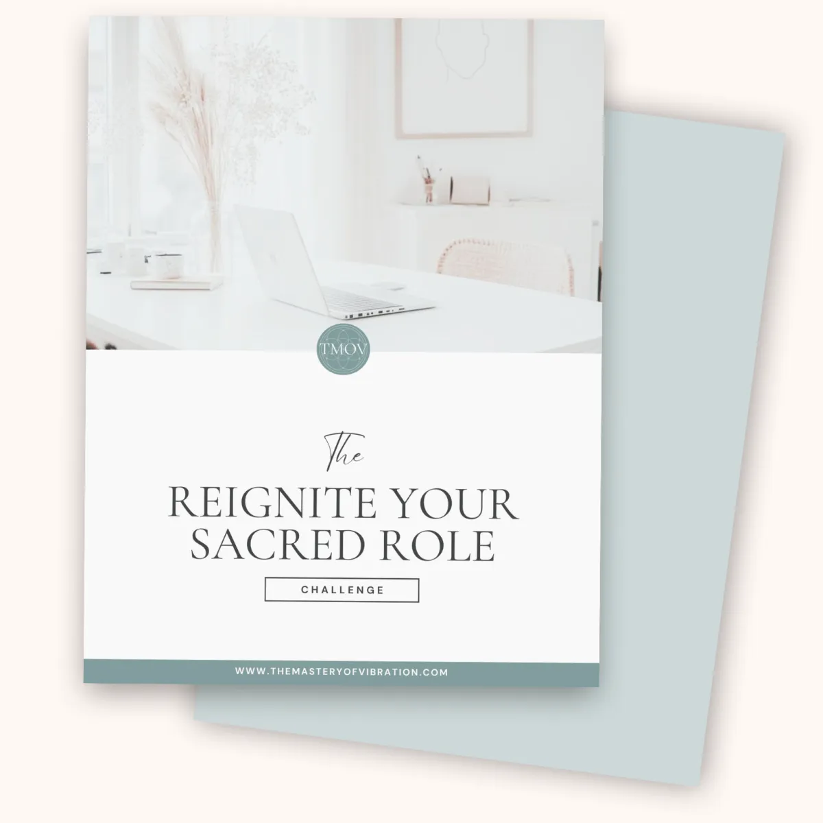 Reignite Your Sacred Role Challenge Workbook cover – free 3-day soul purpose alignment guide by The Mastery of Vibration
