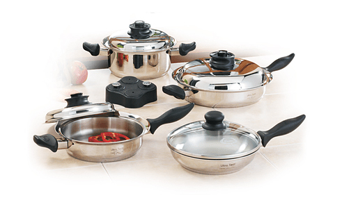 Ultra Tech Surgical Steel Cookware collection