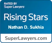 Rated Rising Stars by Super Lawyers - Nathan D. Sukhia