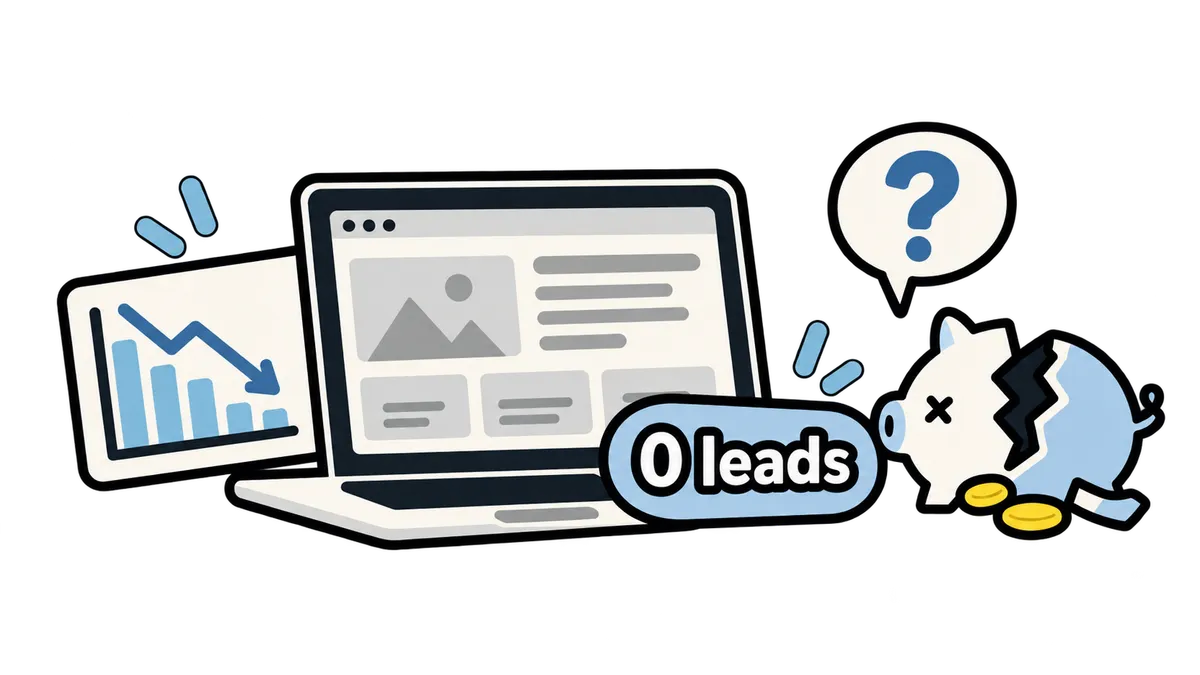 MSP website getting zero leads
