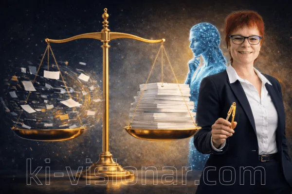 Cornelia Fischer von KI Visionär mit KI Assistenz. SystemLeaderin steht für stabile ChatGPT Ergebnisse im B2B durch klare Standards.