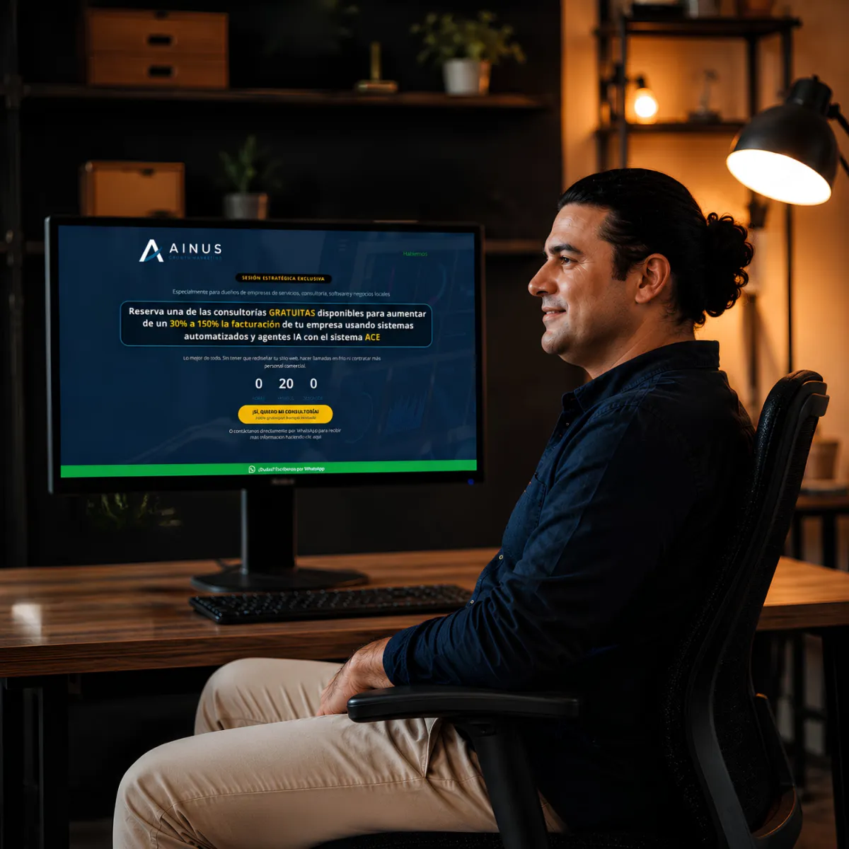 Fndador de AINUS agencia de marketing