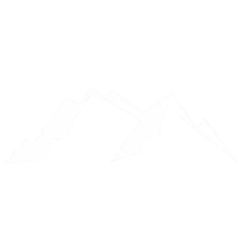 Abstract mountain graphic representing creativity and growth in media marketing by Apex Media LLC.