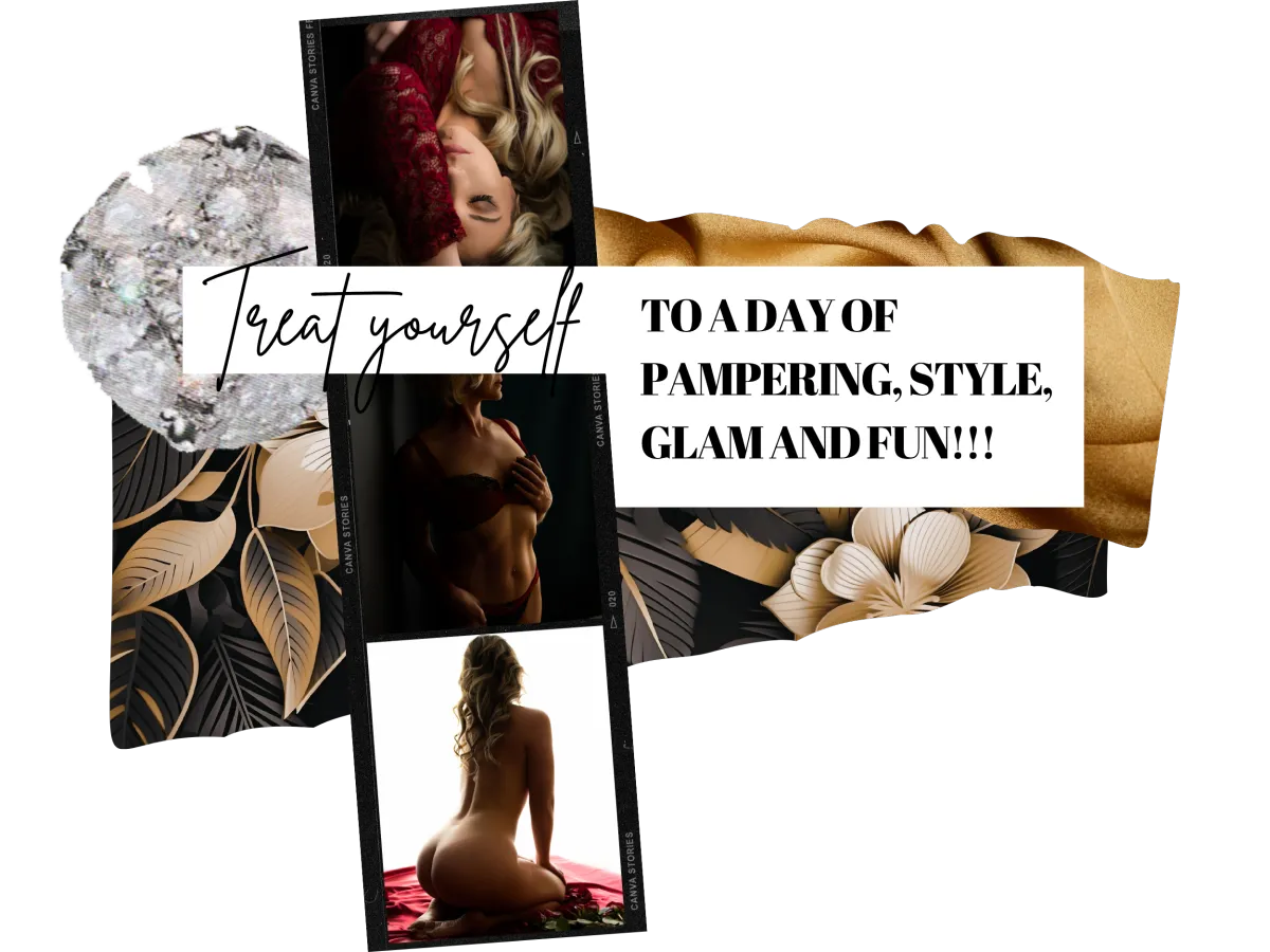 Boudoir photography experience Prescott AZ pampering glam and fun with Jen Loyer Boudoir