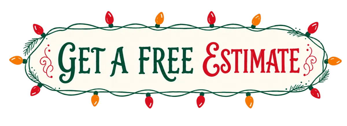 Get a free Christmas lighting estimate