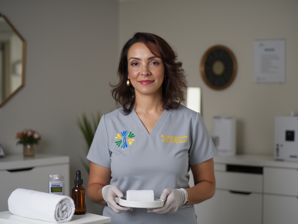 a green leaf with water droplets on it