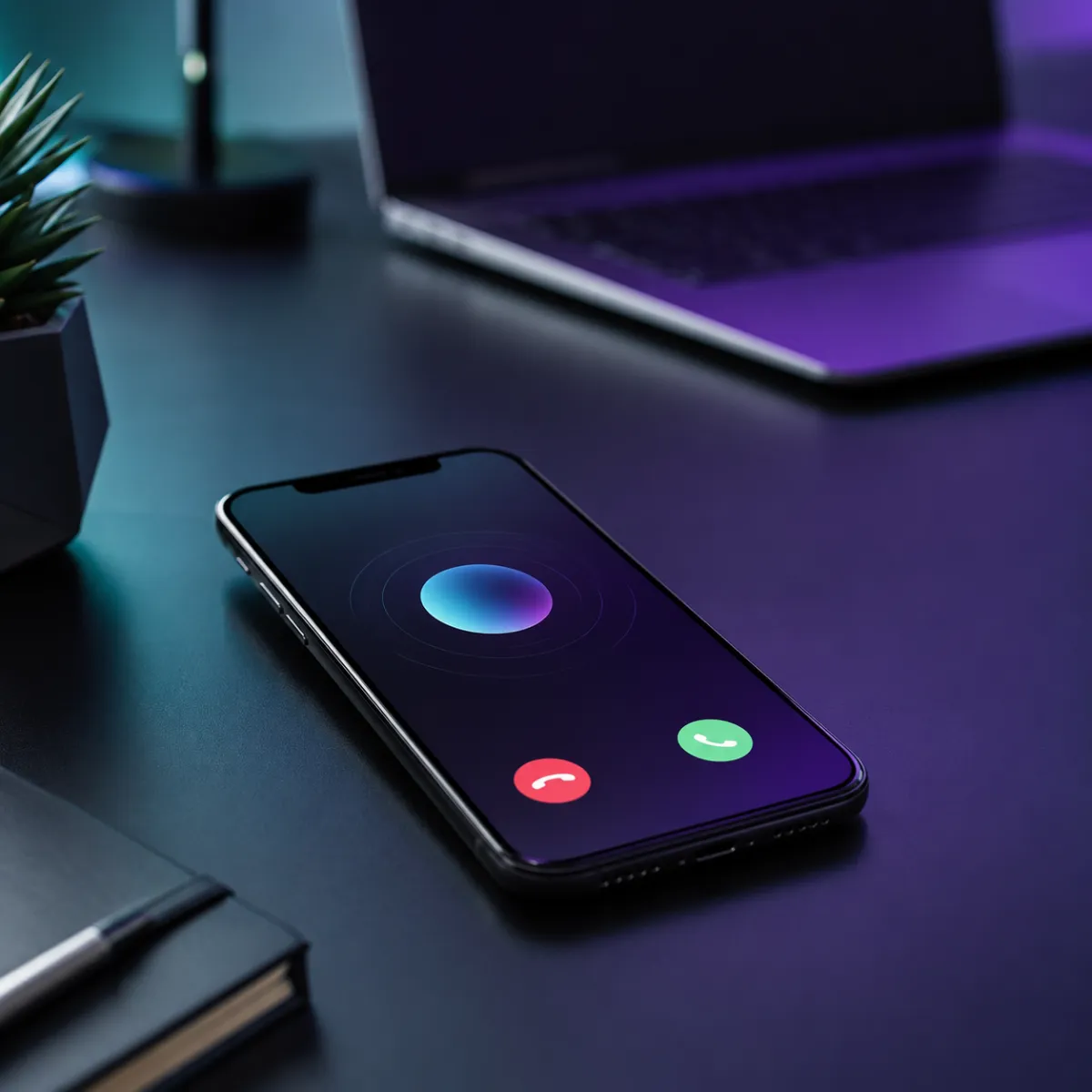 Voice AI technology handling customer calls instantly