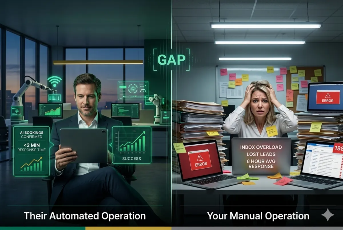 Your Competitor Just Automated Their Sales Process. Here's How Far Behind You Are.