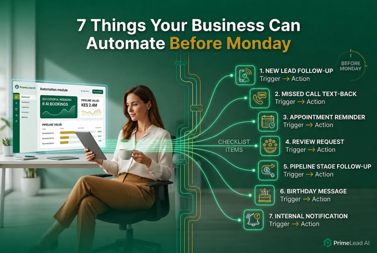 7 Things Your Business Can Automate Before Monday