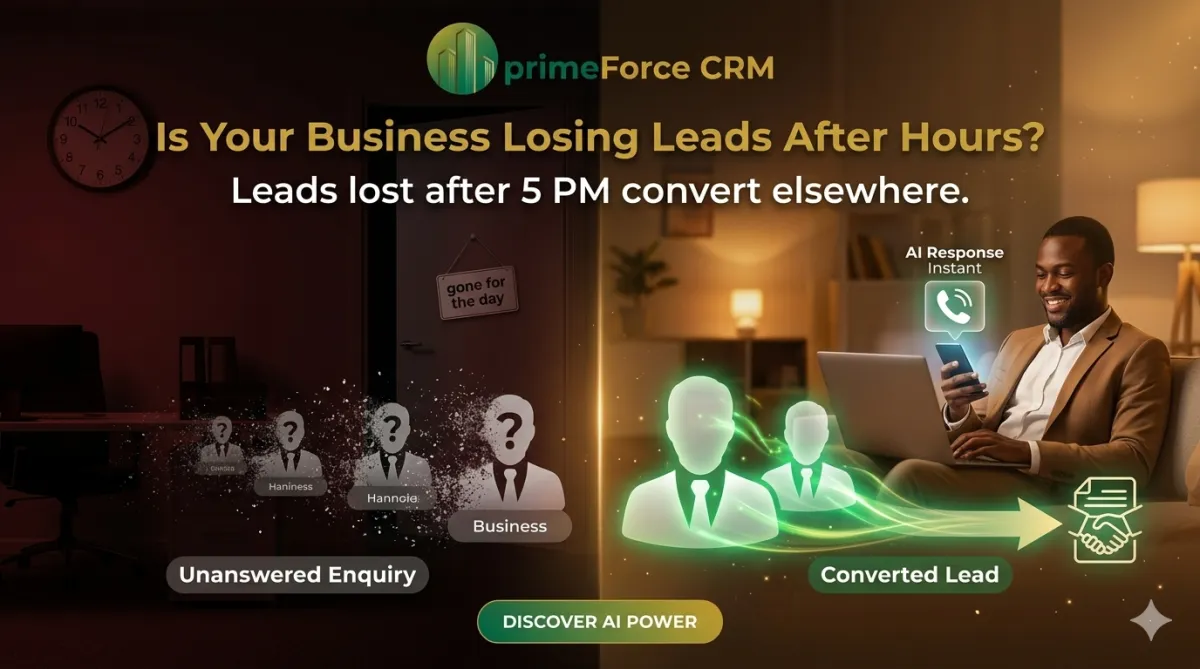 Is your business losing leads every time your team goes offline?