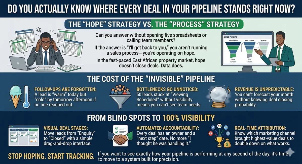 Do you actually know where every deal in your pipeline stands right now?