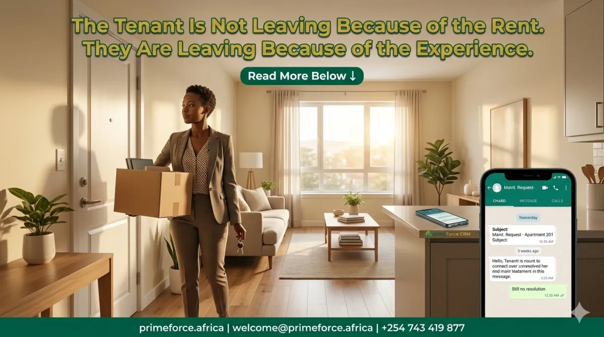 The Tenant Is Not Leaving Because of the Rent. They Are Leaving Because of the Experience.