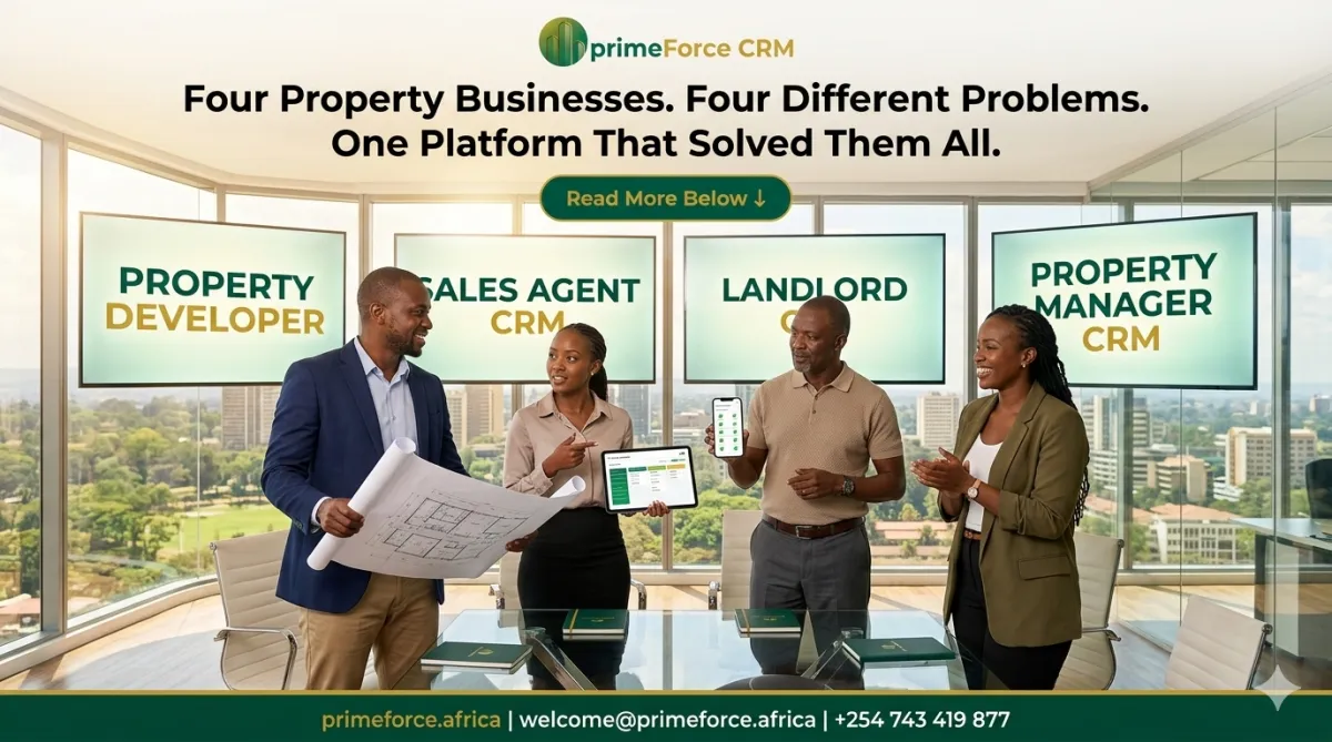 Four Property Businesses. Four Different Problems. One Platform That Solved Them All.